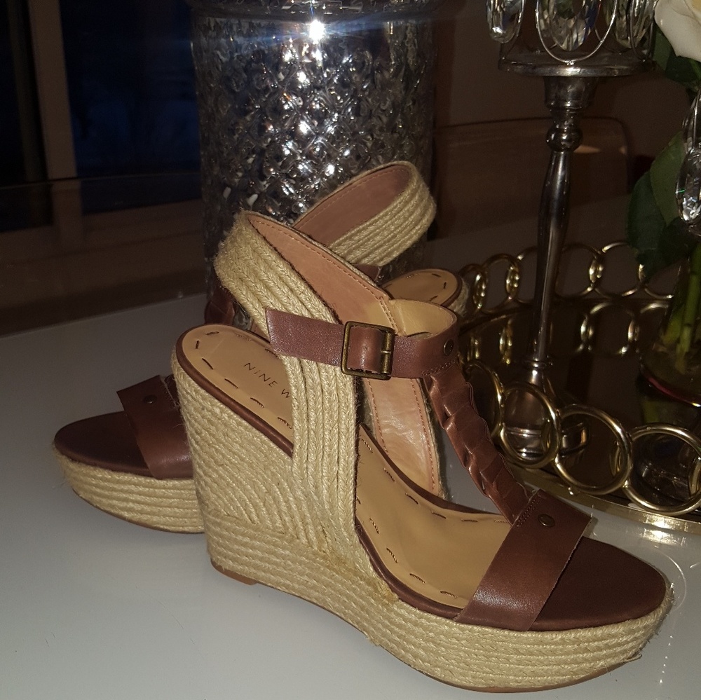 Brown & Tan Wedges
